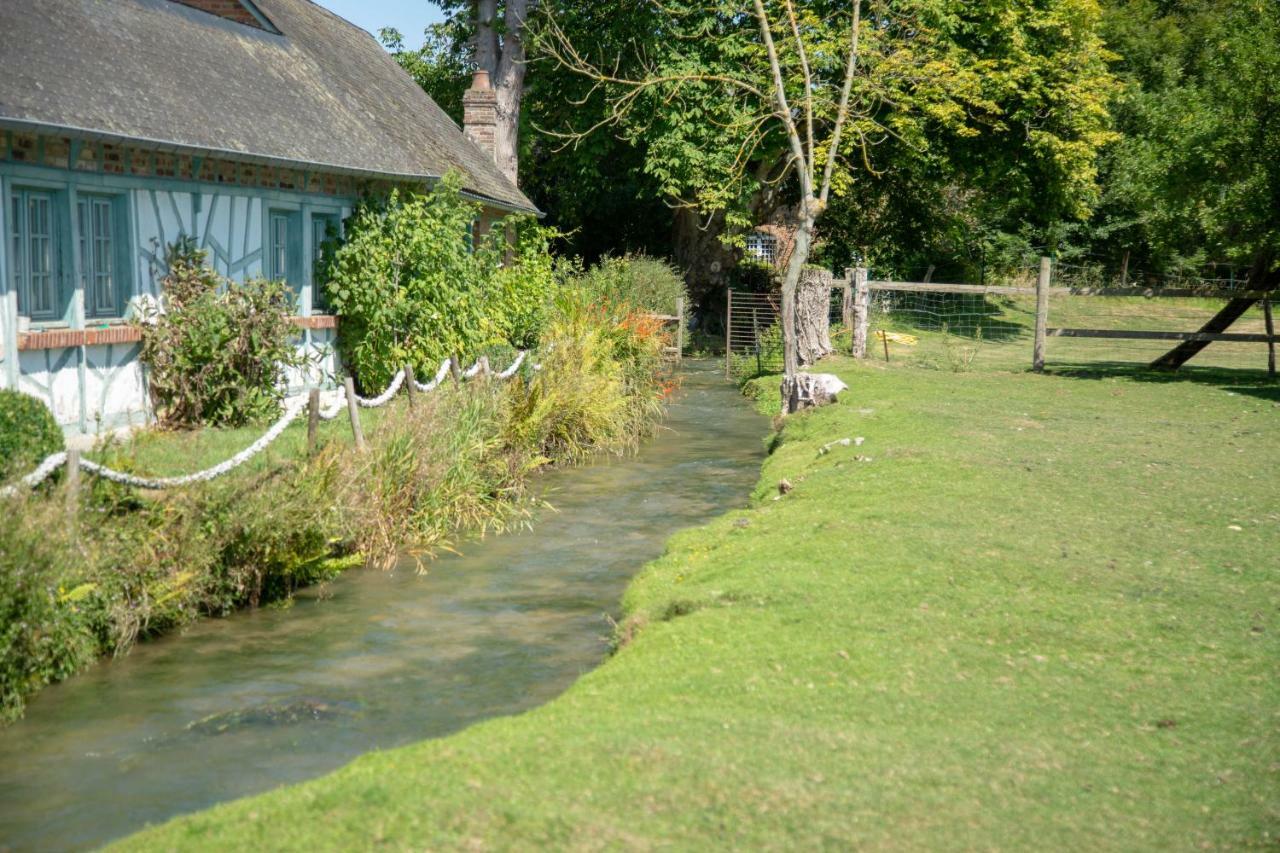 Pensjonat La Maison Du Bonheur Roulotte Saint-Ouen-sous-Bailly Zewnętrze zdjęcie